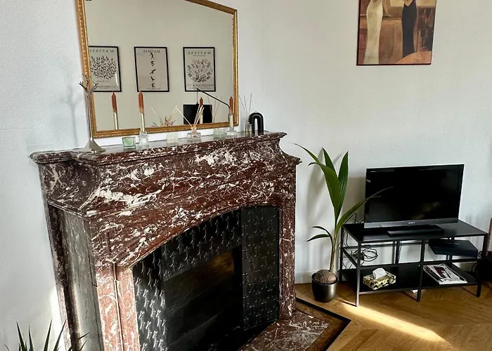 Апартаменты Spacieux Appt Haussmannien Parking Prive Амьен