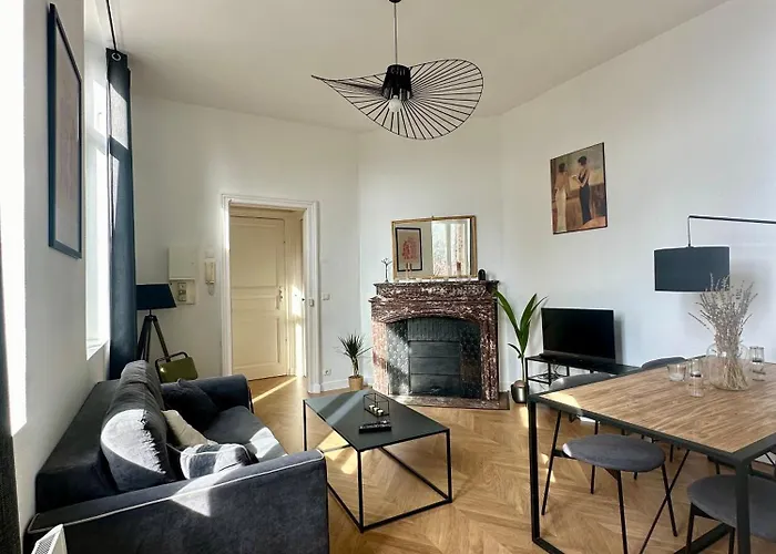 Spacieux Appt Haussmannien Parking Prive * Амьен